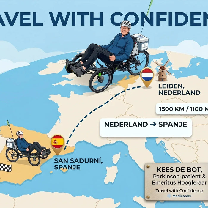 Cycling to Barcelona with Parkinson's: the story of Kees and Marjolijn