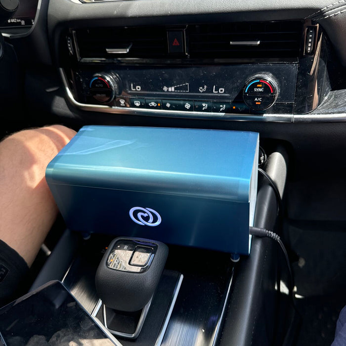 Gekoelde medicijnen in de auto