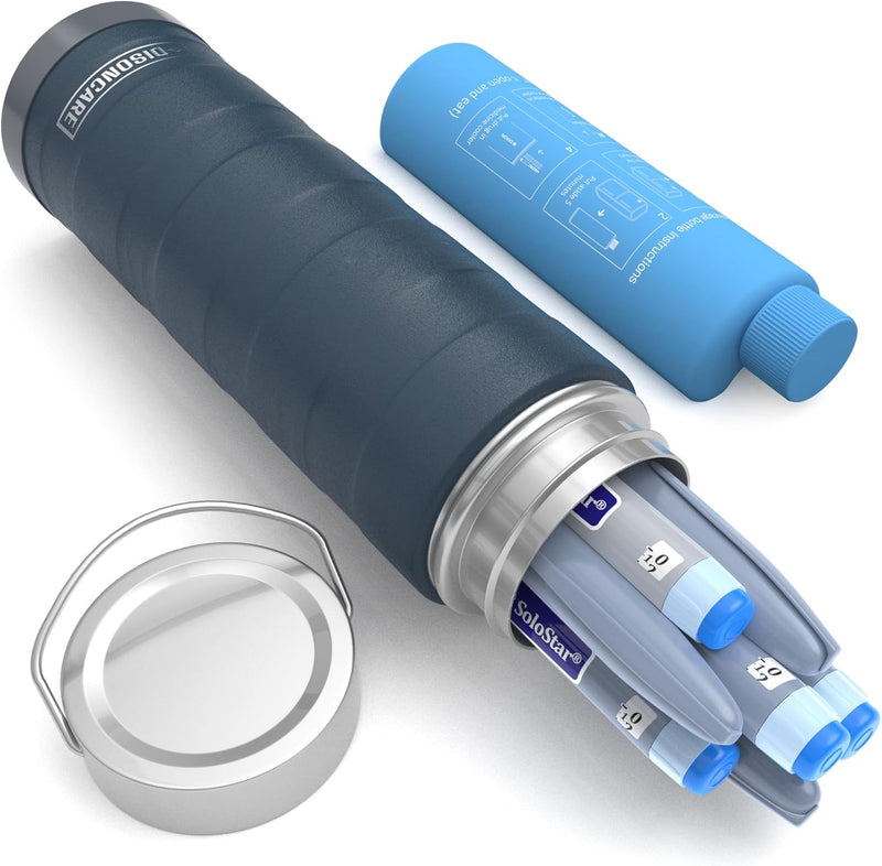 Dison Care medicijnkoelfles XL (60 uur gekoeld 2-25°C)