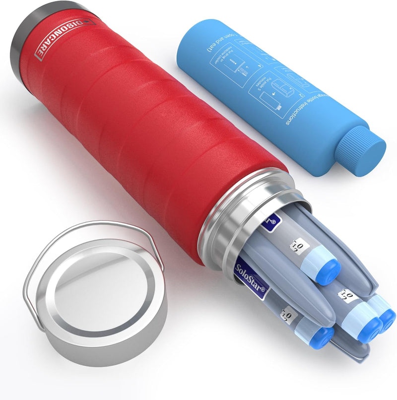 Dison Care medicijnkoelfles XL (60 uur gekoeld 2-25°C)