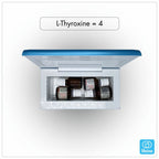 4 injections of L-Thyroxine in a lifeinabox medication cool box