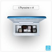 4 injections of L-Thyroxine in a lifeinabox medicine cooler