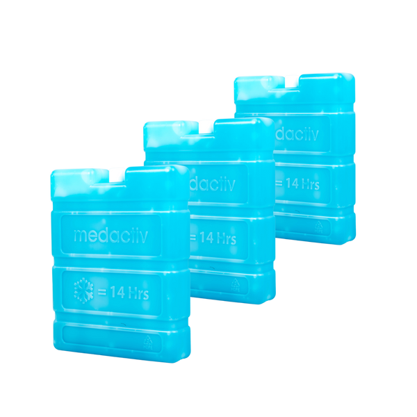 3x gel packs