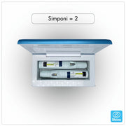 2 injections of Simponi in a lifeinabox medicine cooler