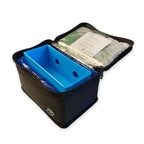 iCool vacbag medication cooling bag, front view of the inside