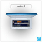 8 injections of insulin in a lifeinabox medication cool box